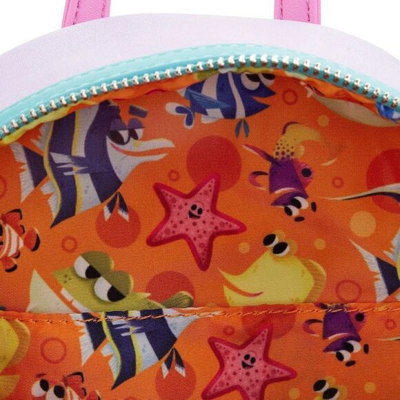 Loungefly Disney Pixar Moments Finding Nemo Darla Womens Mini Backpack - Picture 5 of 5
